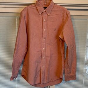 Ralph Lauren Men's Salmon Button Shirt